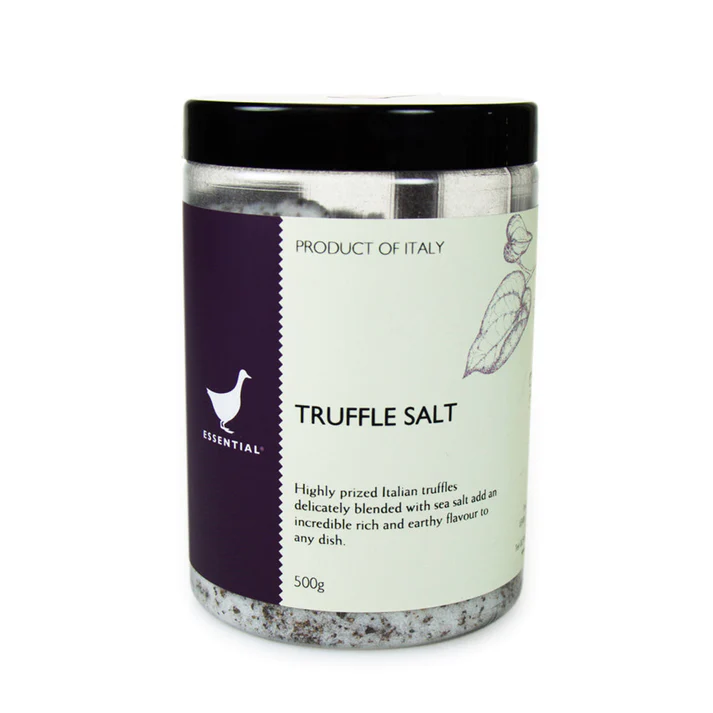 The Essential Ingredient Truffle Salt Jar